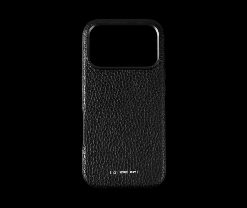 Grams28 121 MagSafe Pebbled Leather Case