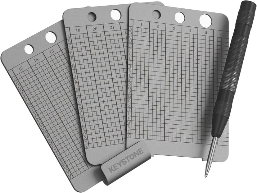 Keystone BTC Seed Storage