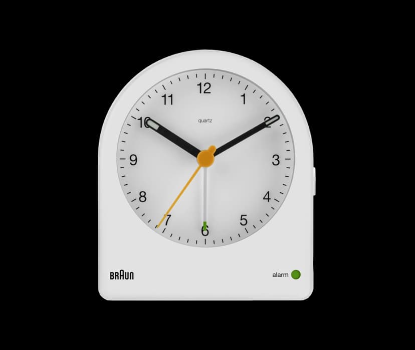 Braun BC22 Classic Analogue Alarm Clock