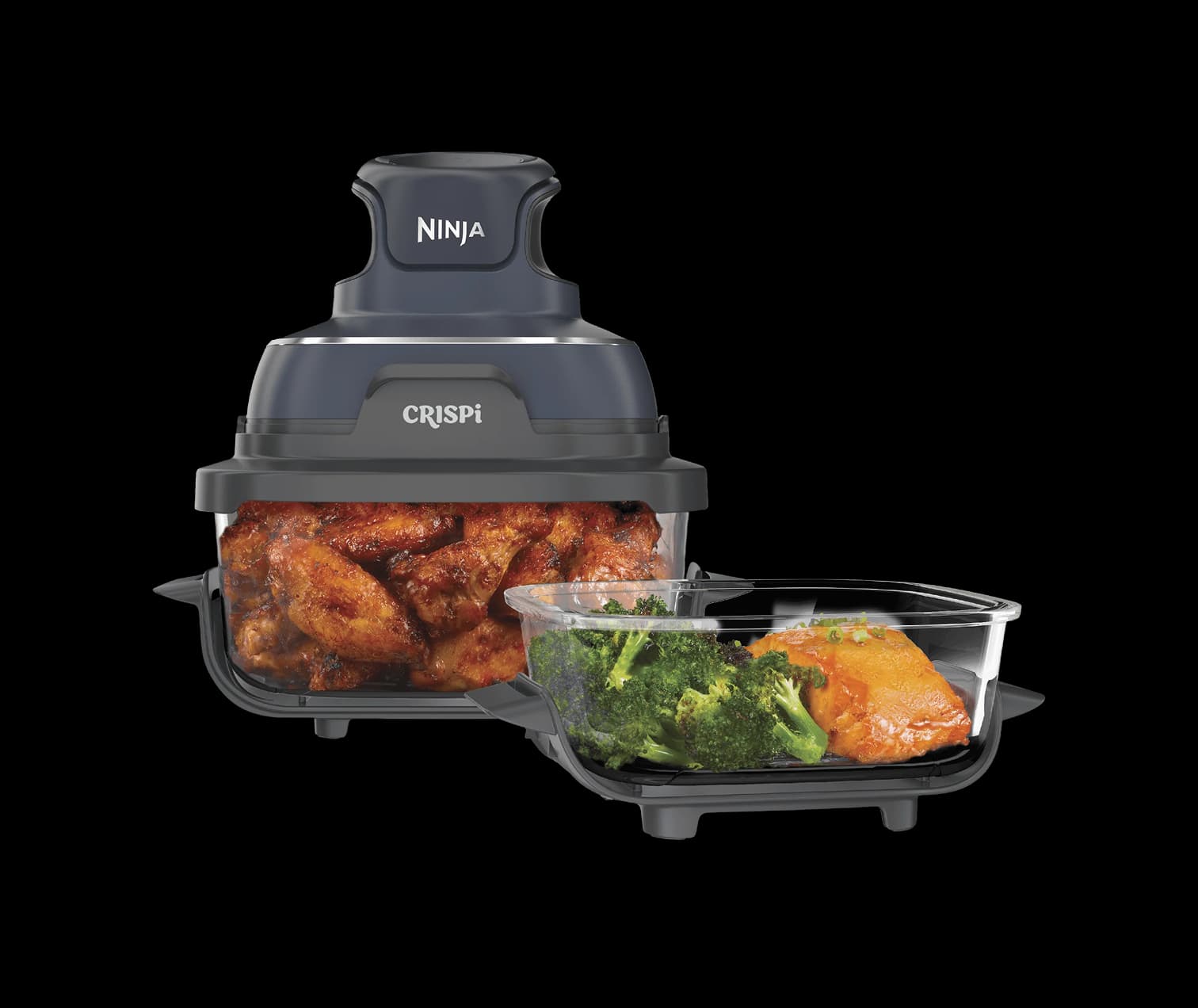 crispi-4-in-1-portable-glass-air-fryer-cooking-system