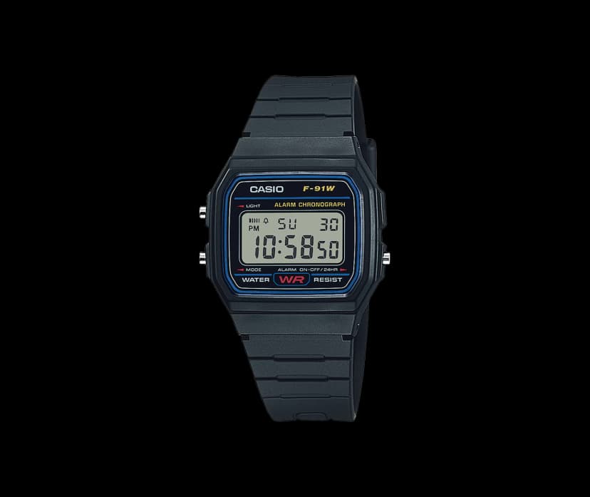 Casio F91W