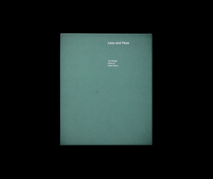 Less and More: The Design Ethos of Dieter Rams