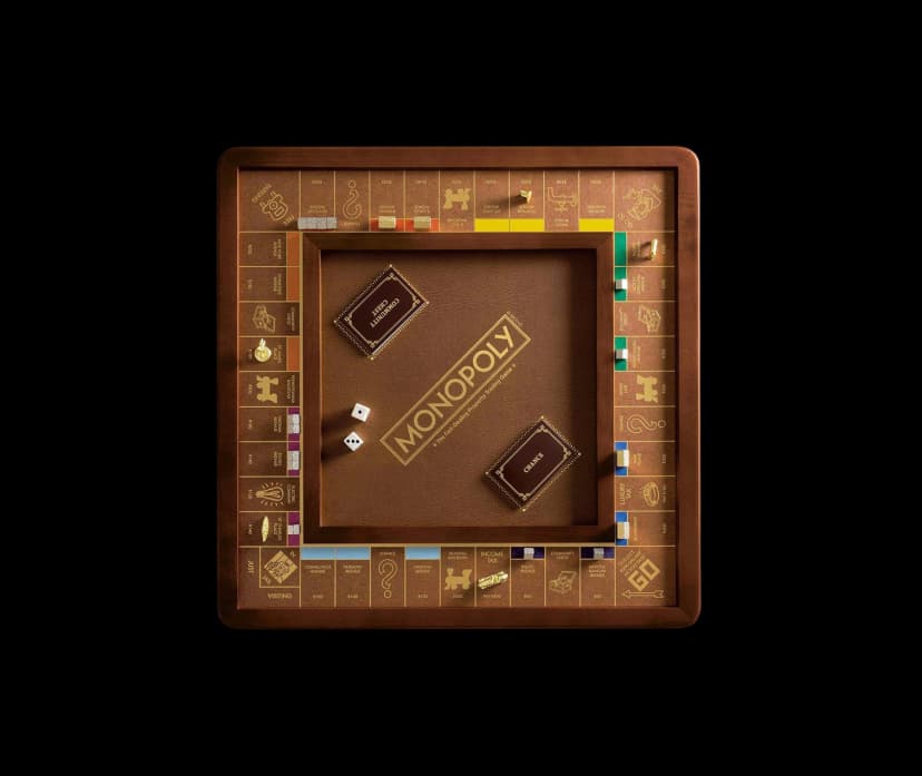 WS Game Company Monopoly Luxury Edition