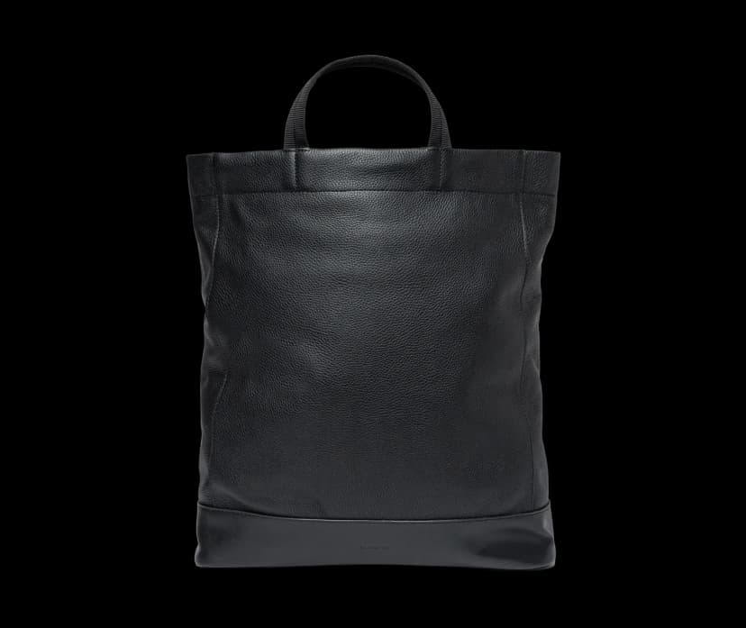 Sandqvist Leather Tote Backpack