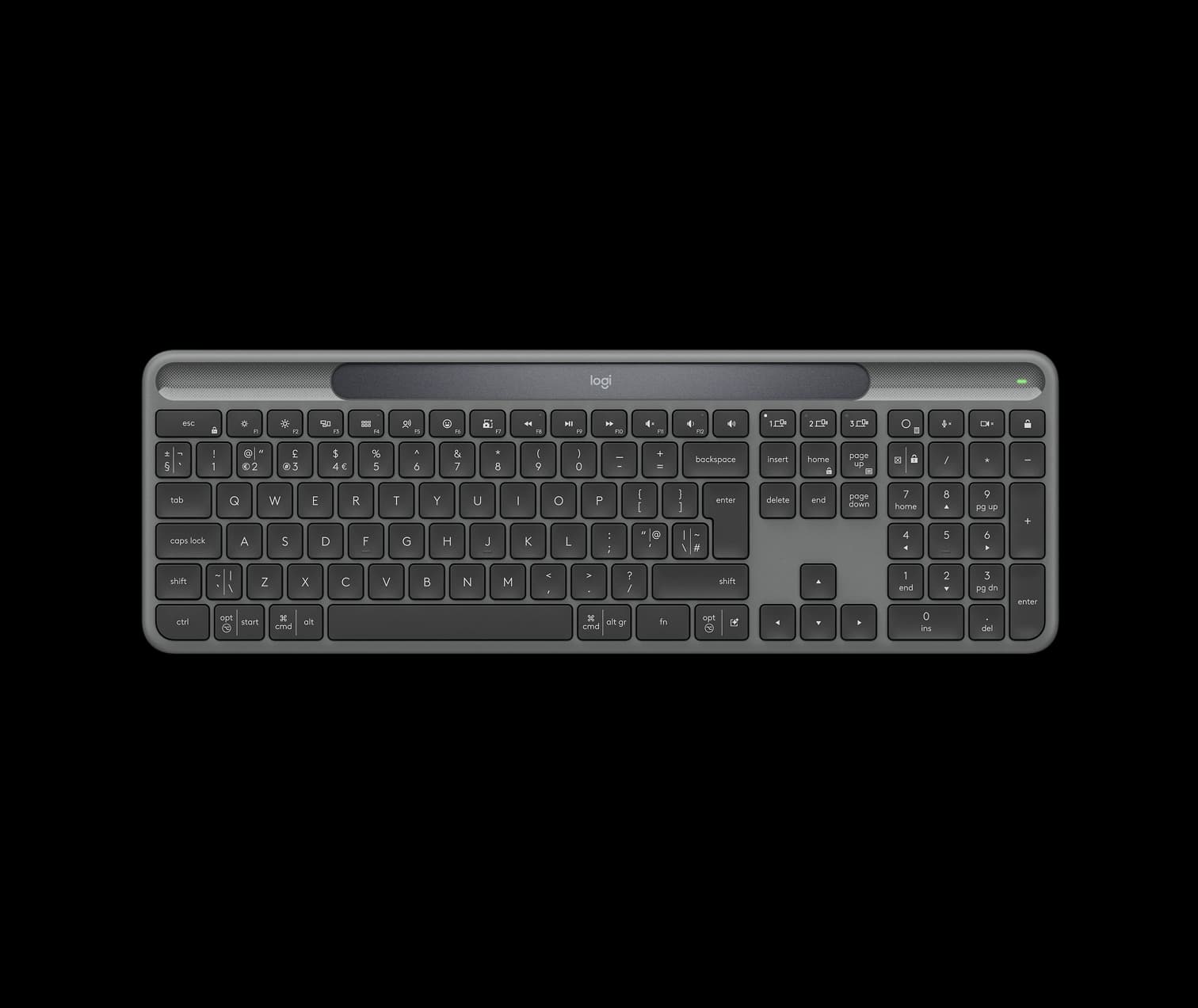 signatureslimsolarwirelesskeyboardk-980